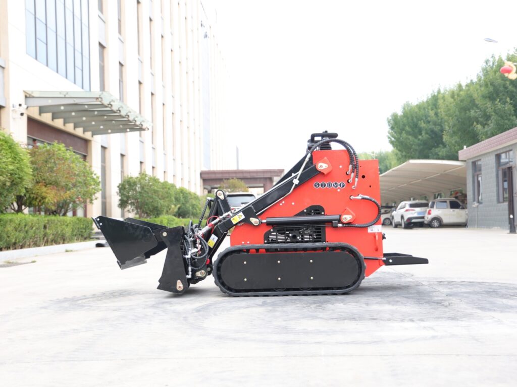 skid steer loaders with 4inone bucket