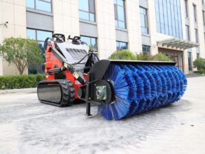 Skid Steer Loader Sweeper Attachment