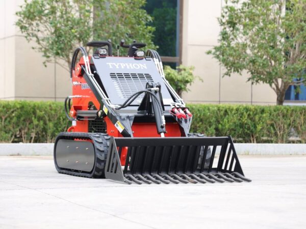 Skid Steer Loader Attachment Rock Bucket USA - Image 11