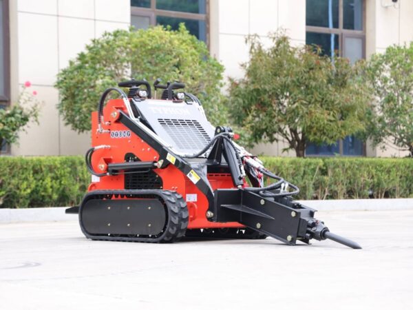 Skid Steer Loader Hydraulic Hammer Concrete Breaker Attachment USA - Image 2