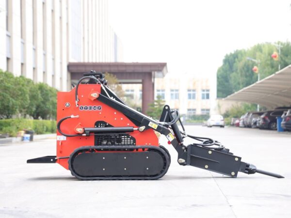 Skid Steer Loader Hydraulic Hammer Concrete Breaker Attachment USA - Image 4