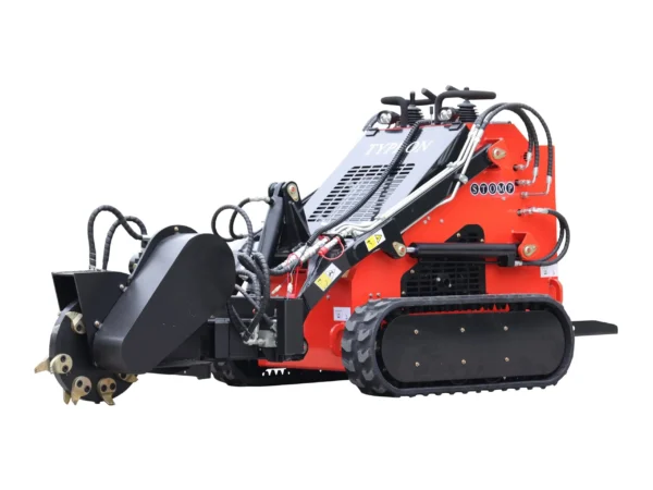Skid Steer Loader Stump Grinder Attachment USA