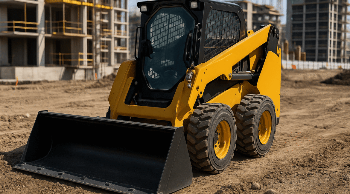 Skid Steer Bulldozer Blade Attachment