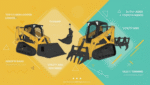 Skid Steer Loader with Bucket