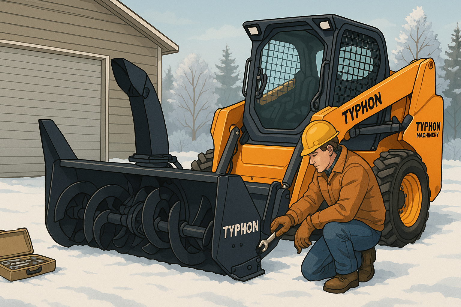 Skid Steer Blower: Top Tips for installation and maintenance