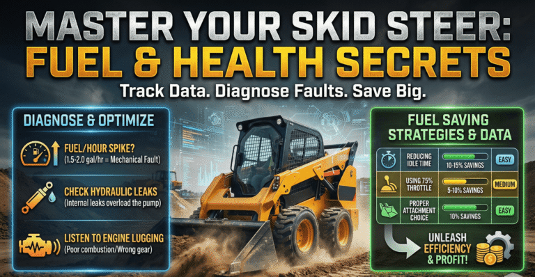 Top 7 Tips on How to Reduce Skid Steer Fuel Consumption