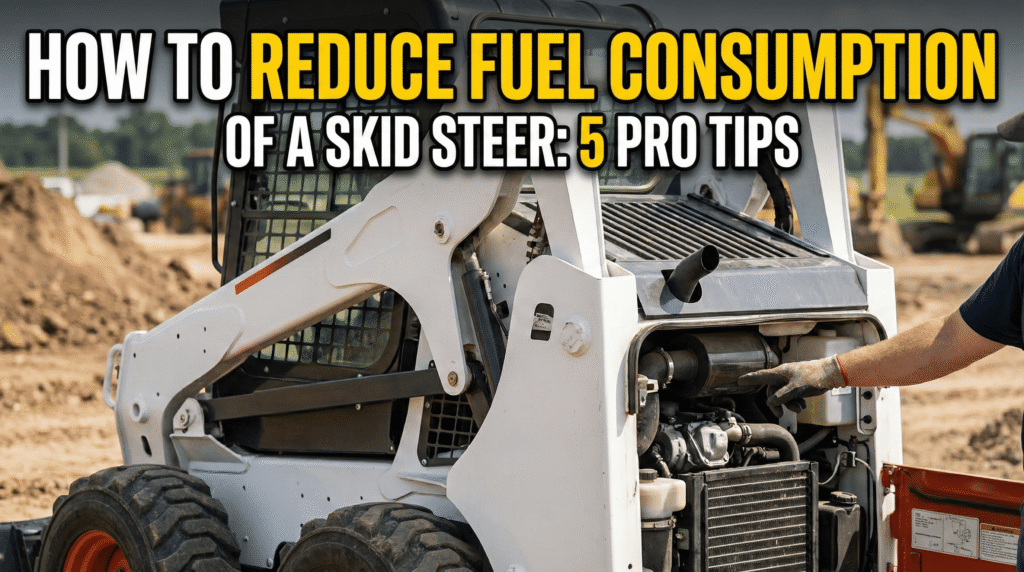 Top 7 Tips on How to Reduce Skid Steer Fuel Consumption