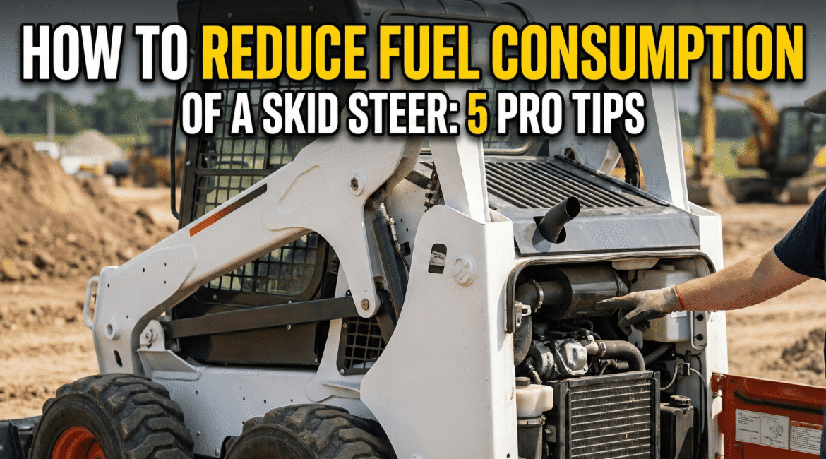 How to Reduce Skid Steer Fuel Consumption