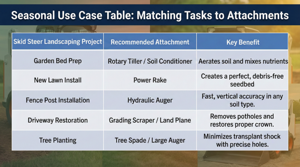 Spring Landscaping Projects Comparison