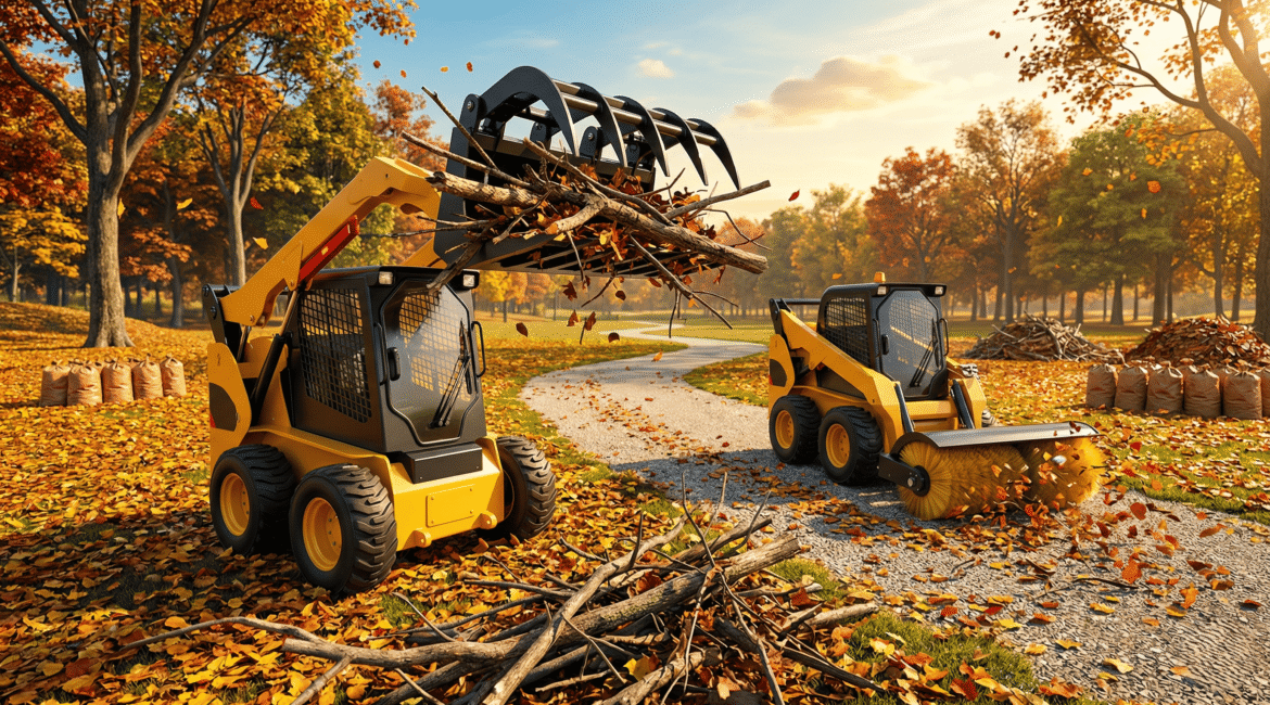 Skid Steer Attachments Sweeper Grapples Buckets