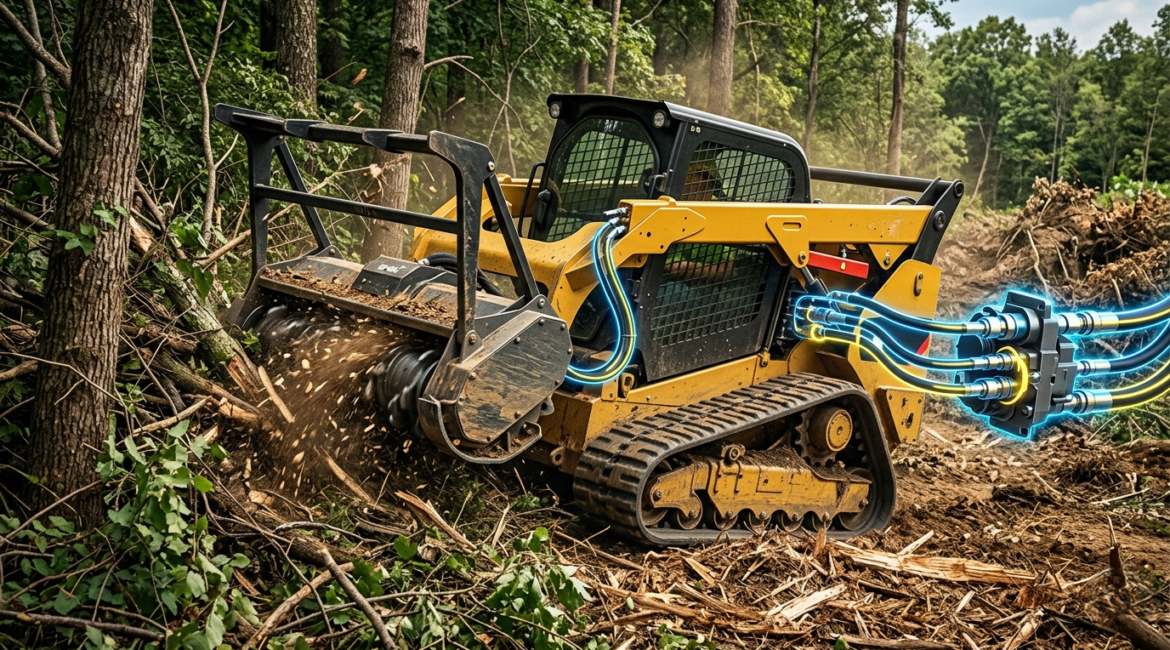 Forestry Mulcher for Skid Steer’s Hydraulics