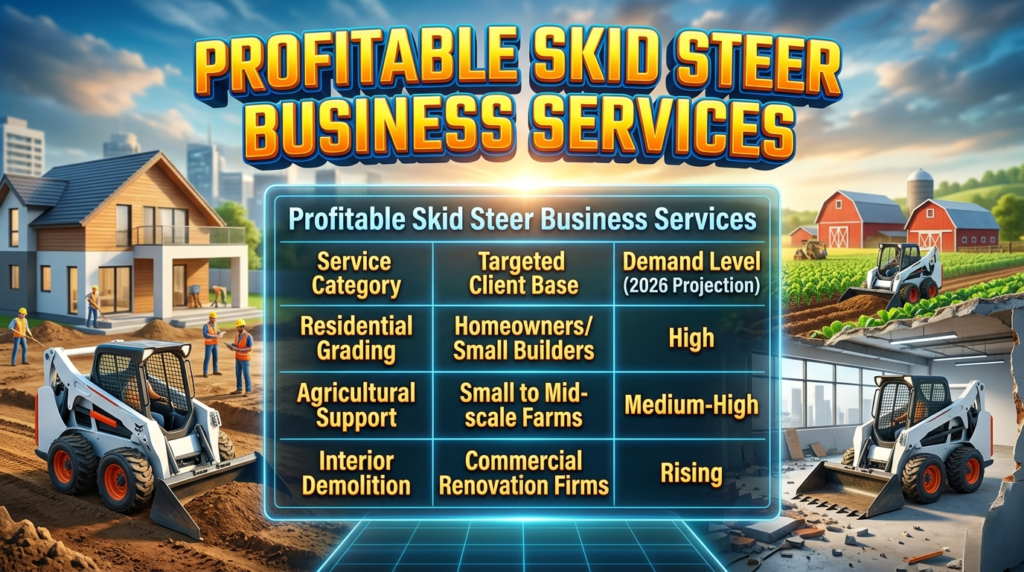 Profitable Skid Steer Business Services