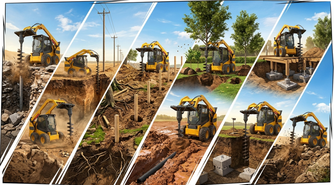 Skid Steer Augers