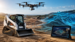 Skid Steers with Drones
