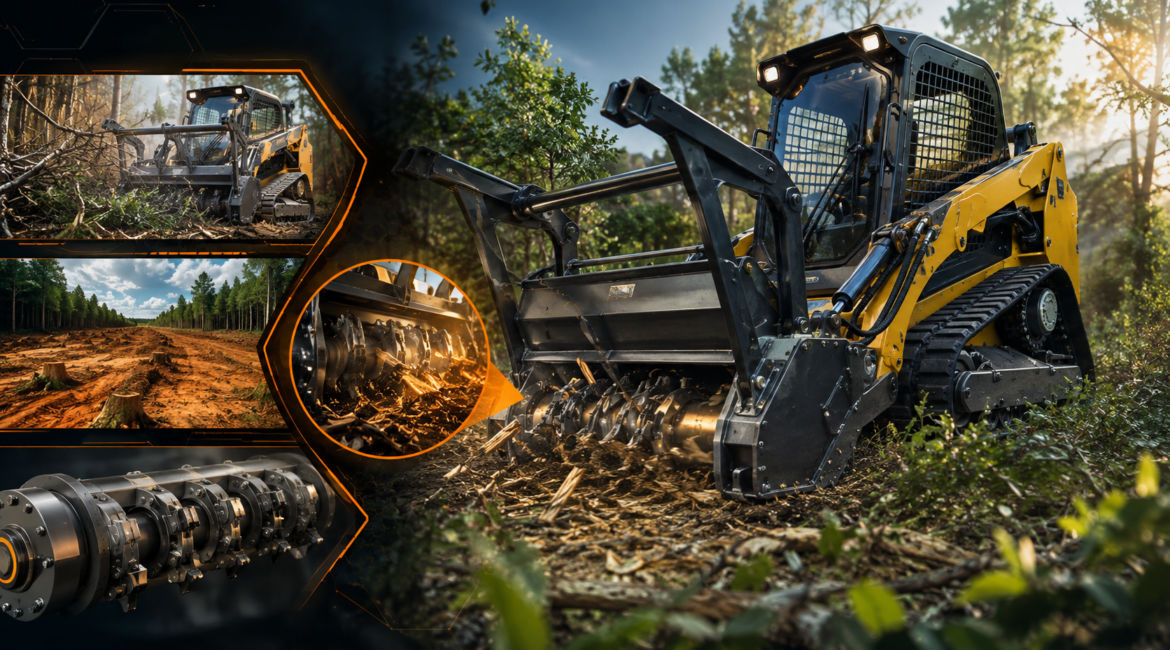 Skid Steer Mulching Attachments
